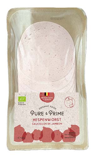 Pure & Prime Saucisson jambon bio 100g